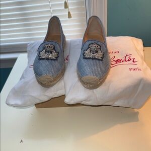 Christian Louboutin Rose Gold Metallic Shoe Box